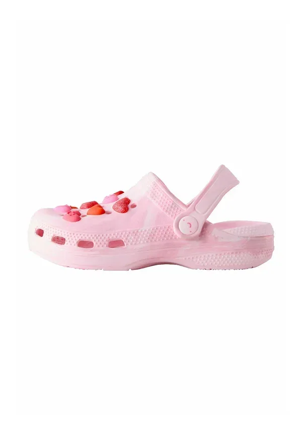 Сандалии с вырезами Regular fit - pool slides Next, Pink Heart, розовый