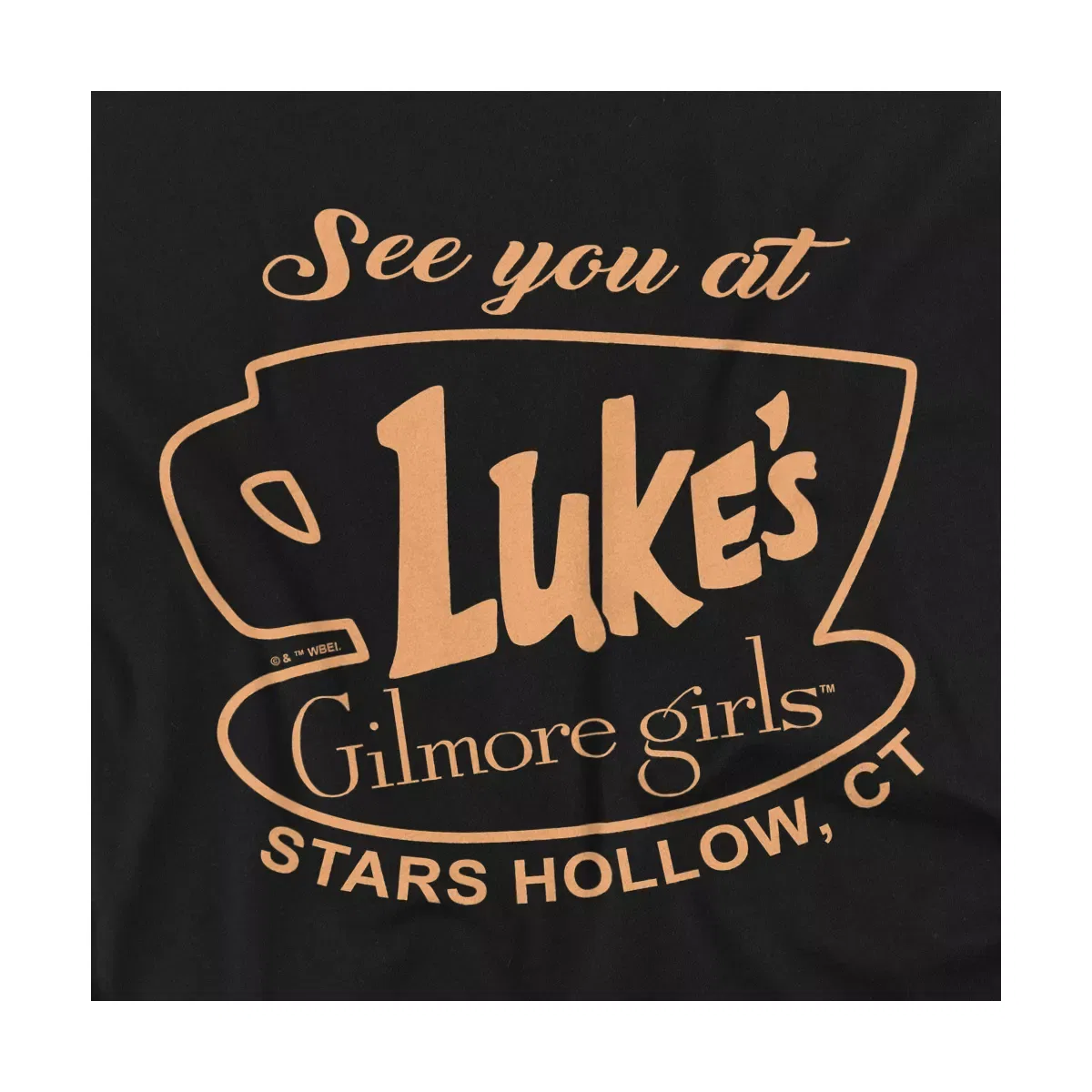Детское боди с коротким рукавом Gilmore Girls, Black — фото 2