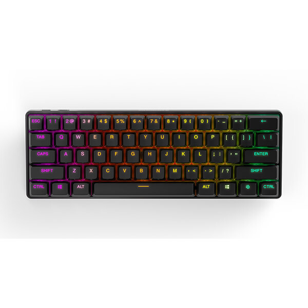 

Беспроводная игровая клавиатура SteelSeries Apex Pro Mini (60%), черный