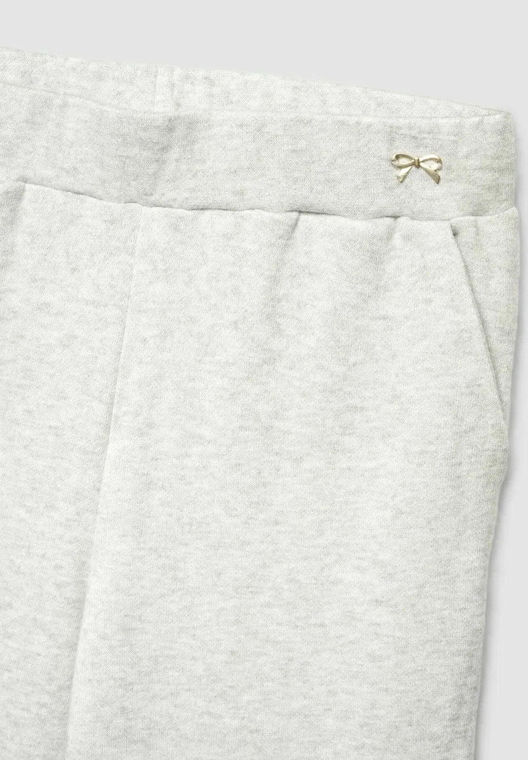 Pantalone Lungo Tinta Unita - брюки Terranova, Grigio Chiaro Melange — фото 3