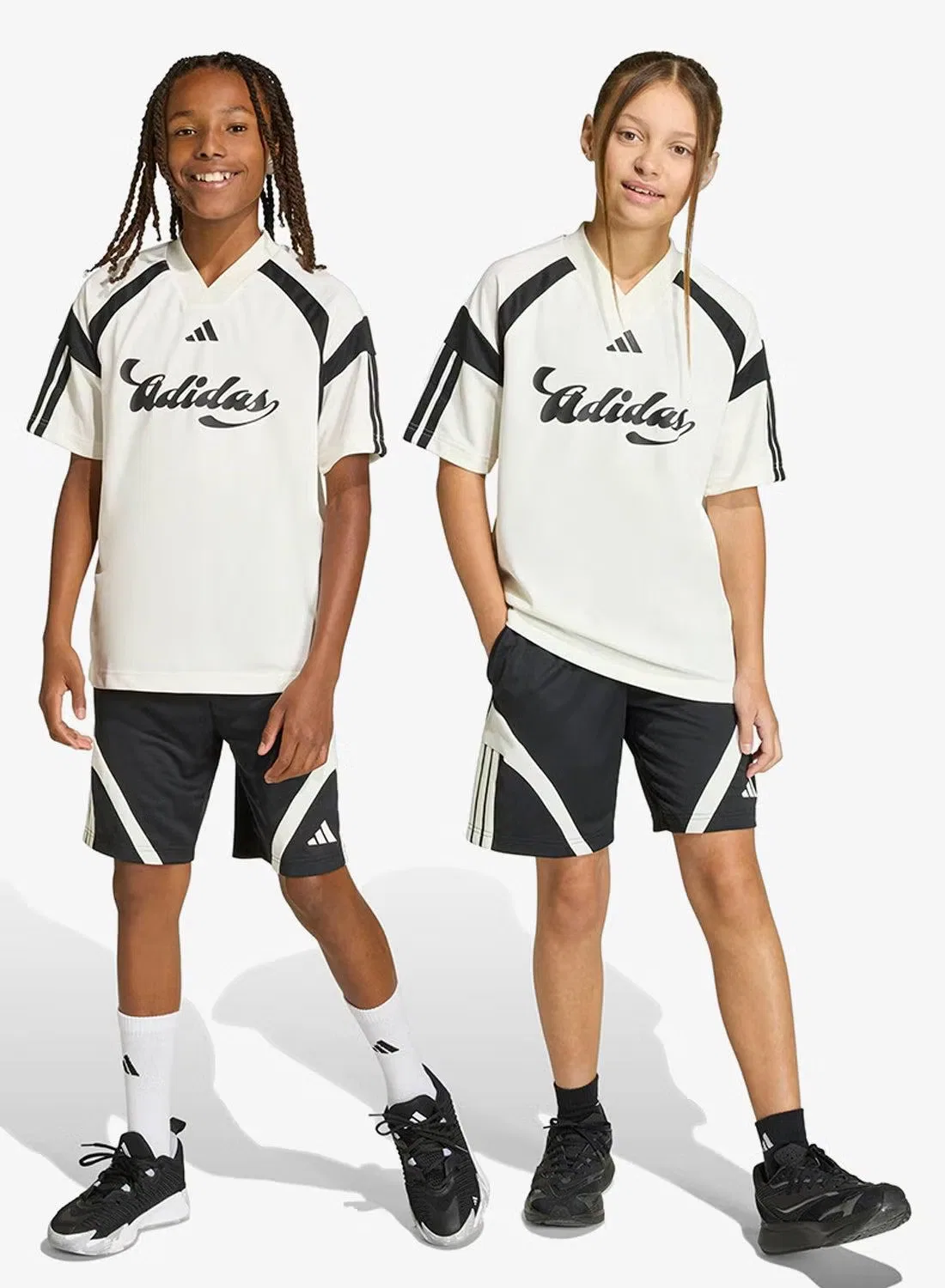 Шорты с логотипом House of Tiro Adidas, черный