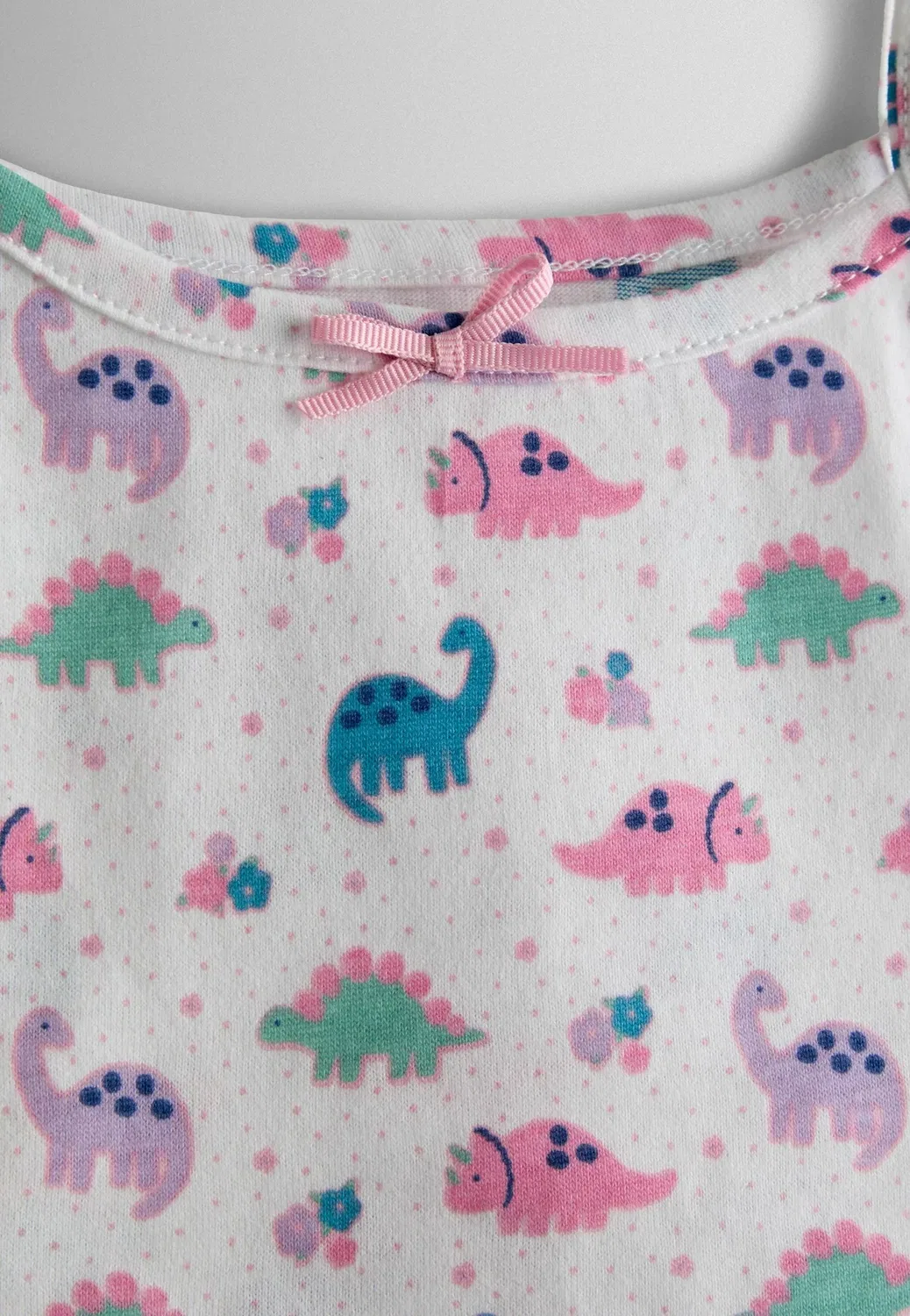 Жилеты стандартного кроя, комплект из 3 штук Jojo Maman Bébé, Pink Dino — фото 4