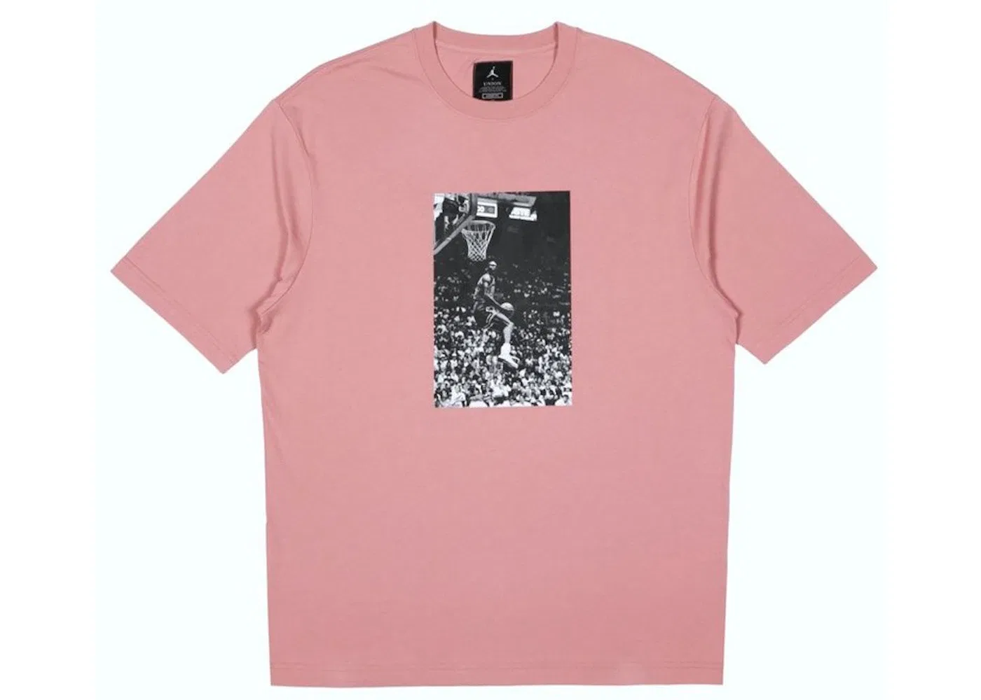 Мужская футболка с принтом Jordan Reverse Dunk, Rust Pink
