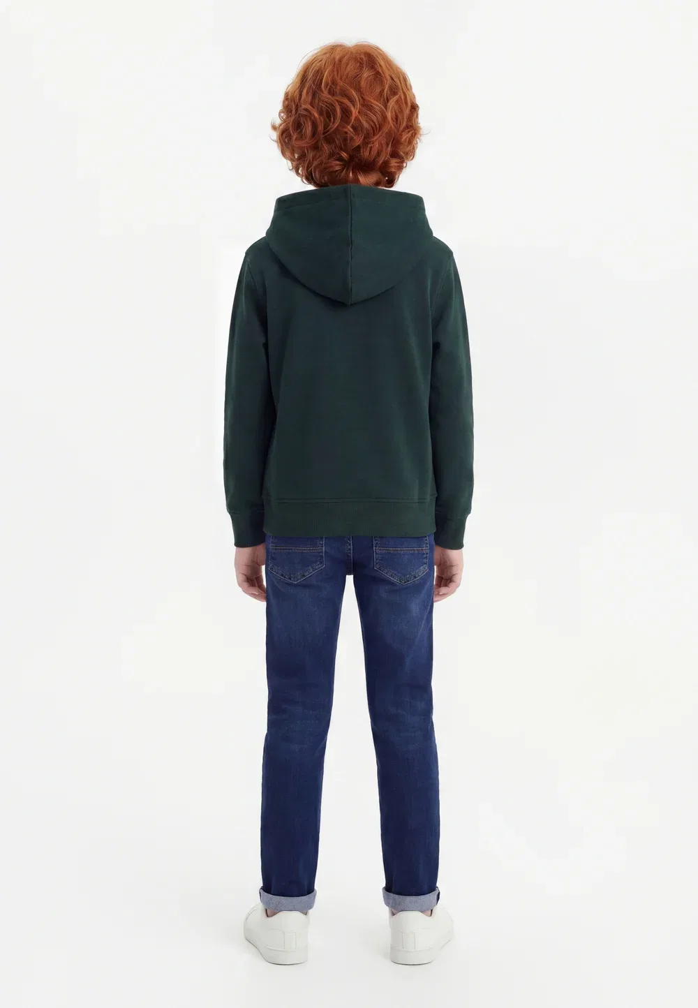 Jjesoho - худи Jack & Jones Junior, Scarab — фото 2