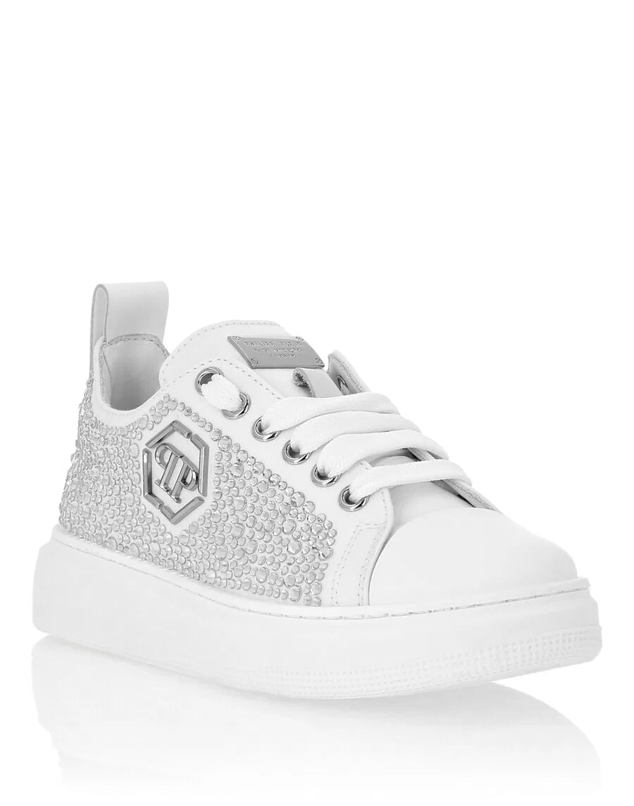 Кроссовки Philipp Plein 'Hexagon' белого цвета