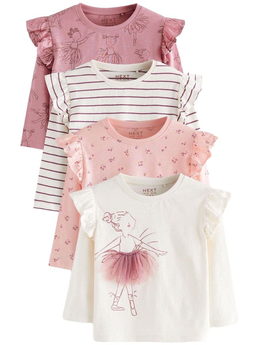 

Рубашка Next, цвет Beige/Pink