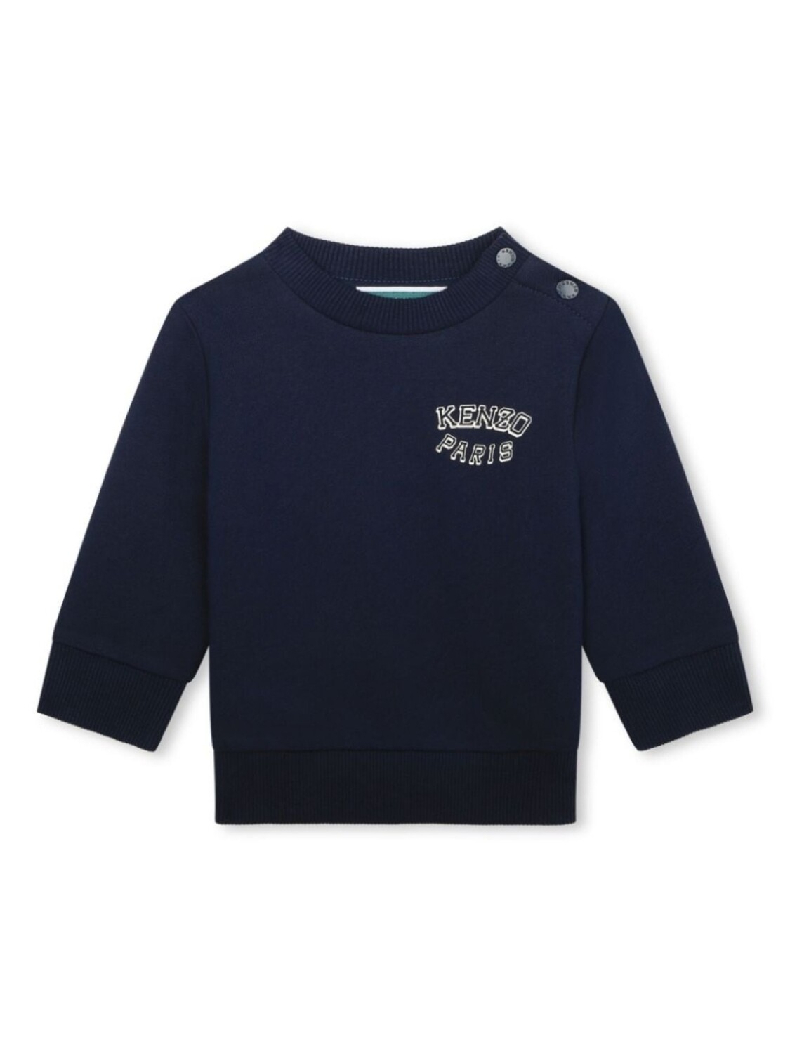 

Kenzo Kids толстовка с логотипом, синий
