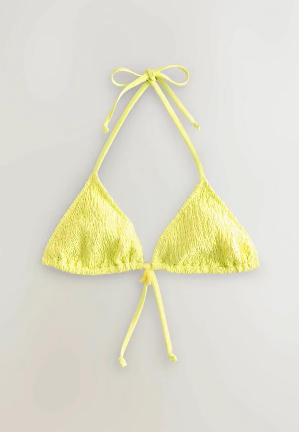 Комплект из двух присборенных топов для бикини Next, Neon Coral Neon Lime — фото 2