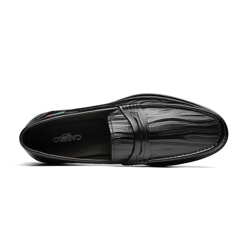 CARTELO Мужские повседневные кроссовки Low Top черные, цвет Black — фото 3