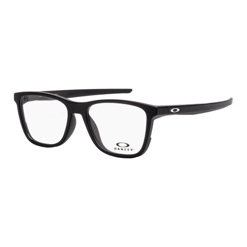 

Oakley Пластиковая квадратная оправа для очков, Satin Black