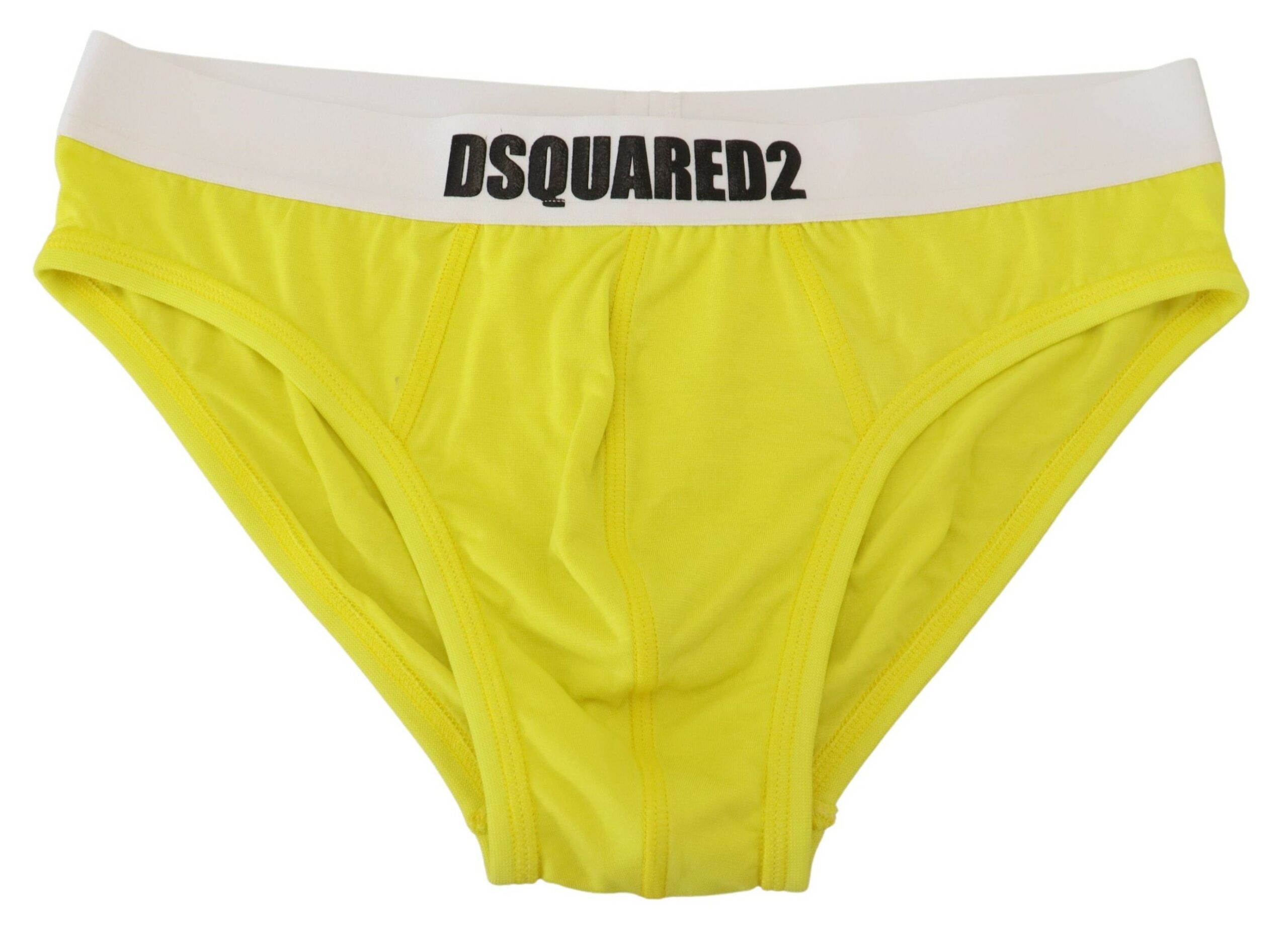 

Шикарные желтые модальные стрейч мужские трусы Dsquared2