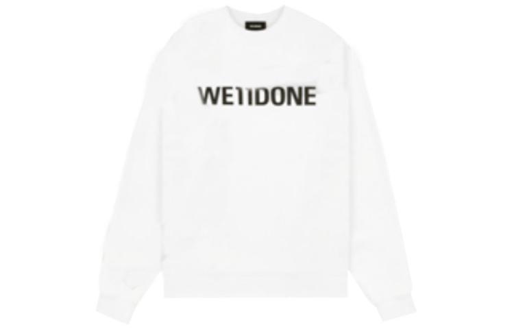 

Свитшот унисекс белый WE11DONE