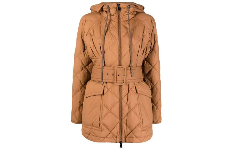 

Пуховик женский Camel Moncler, коричневый