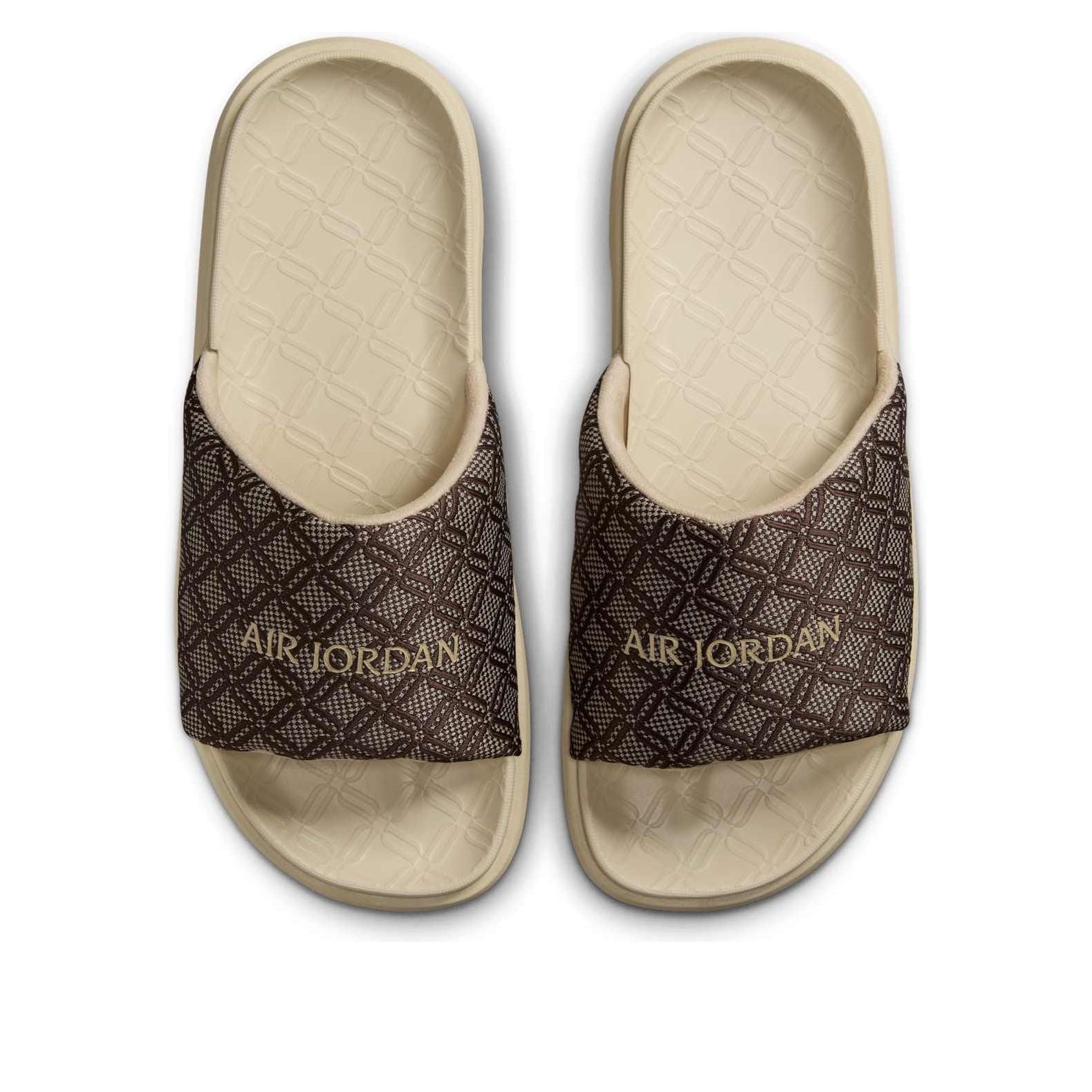 Шлепанцы (WMNS) Air Jordan Sophia Slides 'Rattan Baroque Brown' — фото 4