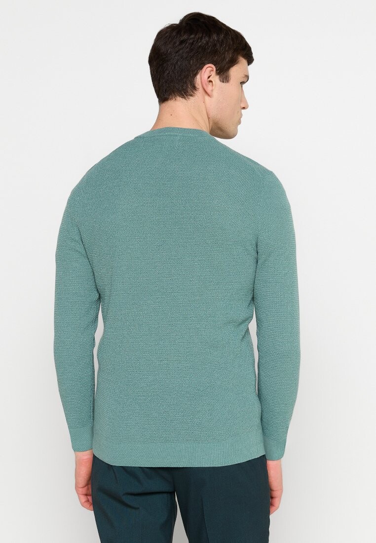 

Вязаный свитер Crew-Neck MICHAELIS, середина зеленого цвета