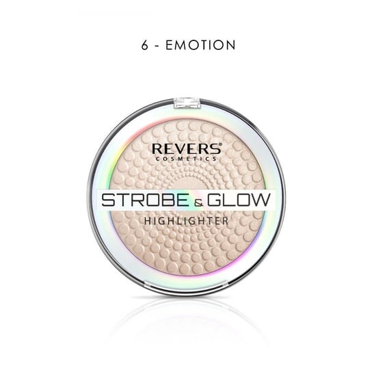 

Хайлайтер Revers, Strobe & Glow, осветляющая пудра 06 Emotion, 8 г