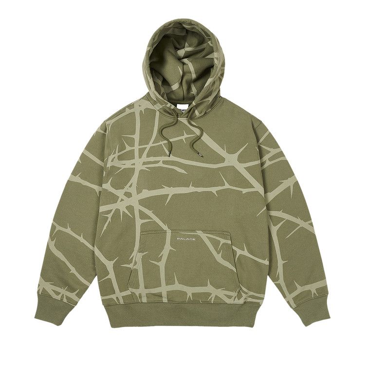 

Толстовка Palace Thorny Hood, Deep Green