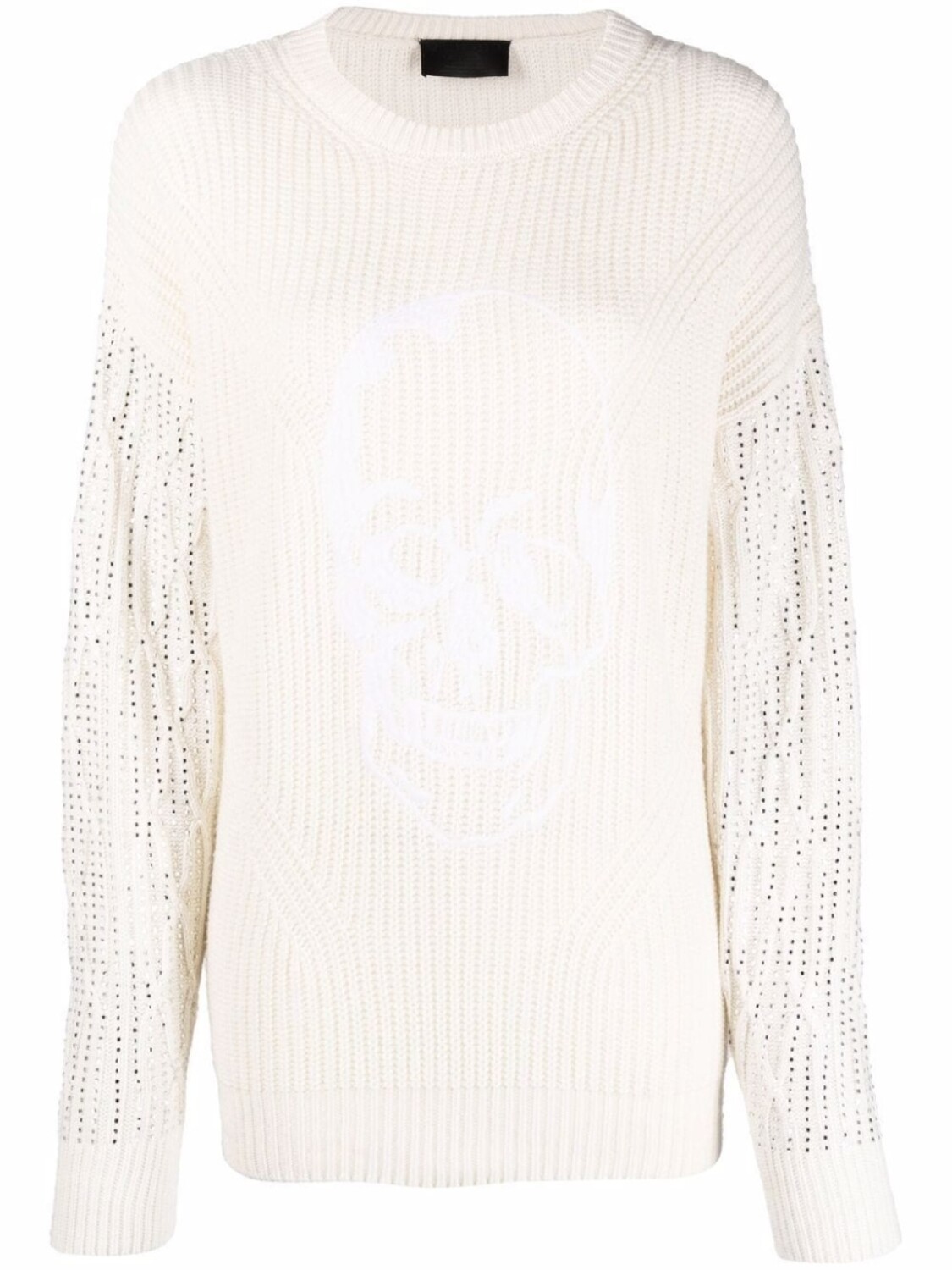 

Джемпер с кристаллами Philipp Plein, бежевый