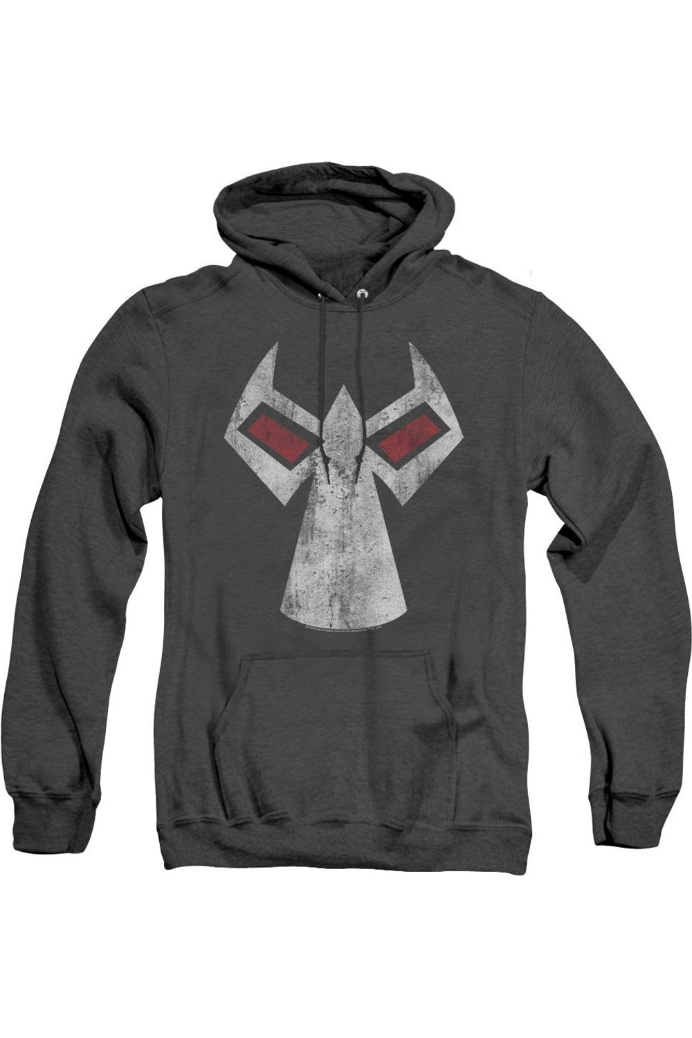 

Batman Bane Mask Adult Heather Hoodie / Толстовка с капюшоном Gildan, черный