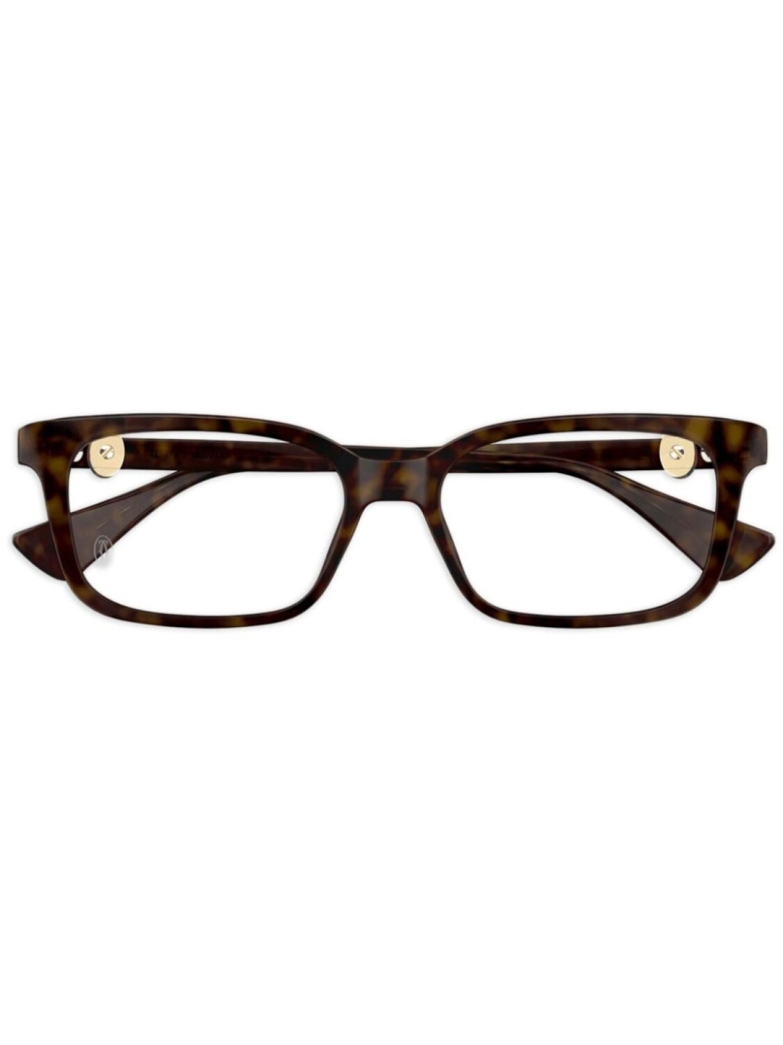 

Очки Cartier Eyewear, коричневый