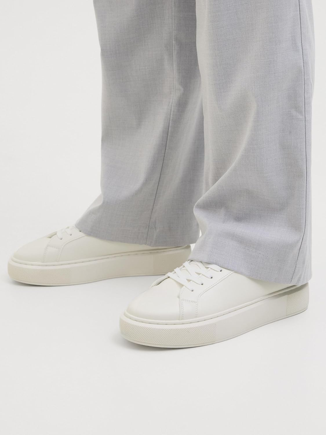 Мужские кроссовки JACK JONES Jfwaspire Cupsole из ПУ, коллекция Noos Jack & Jones, белый — фото 2