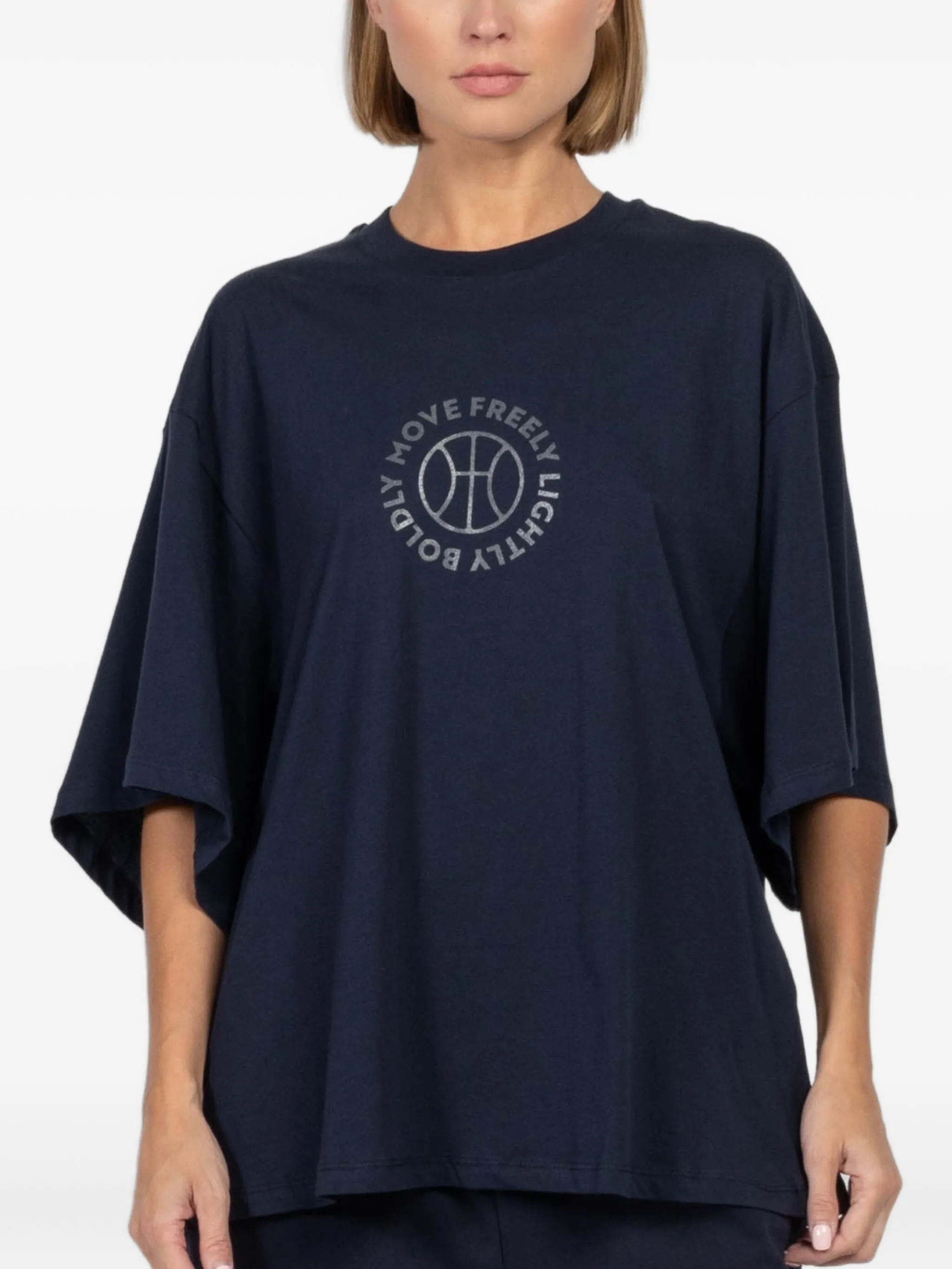 

Футболка с принтом Freedér, синий