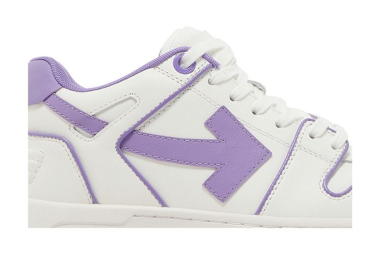 Кроссовки Off-White Off-White Wmns Out of Office 'Outlined - White Lilac Purple', белый — фото 3