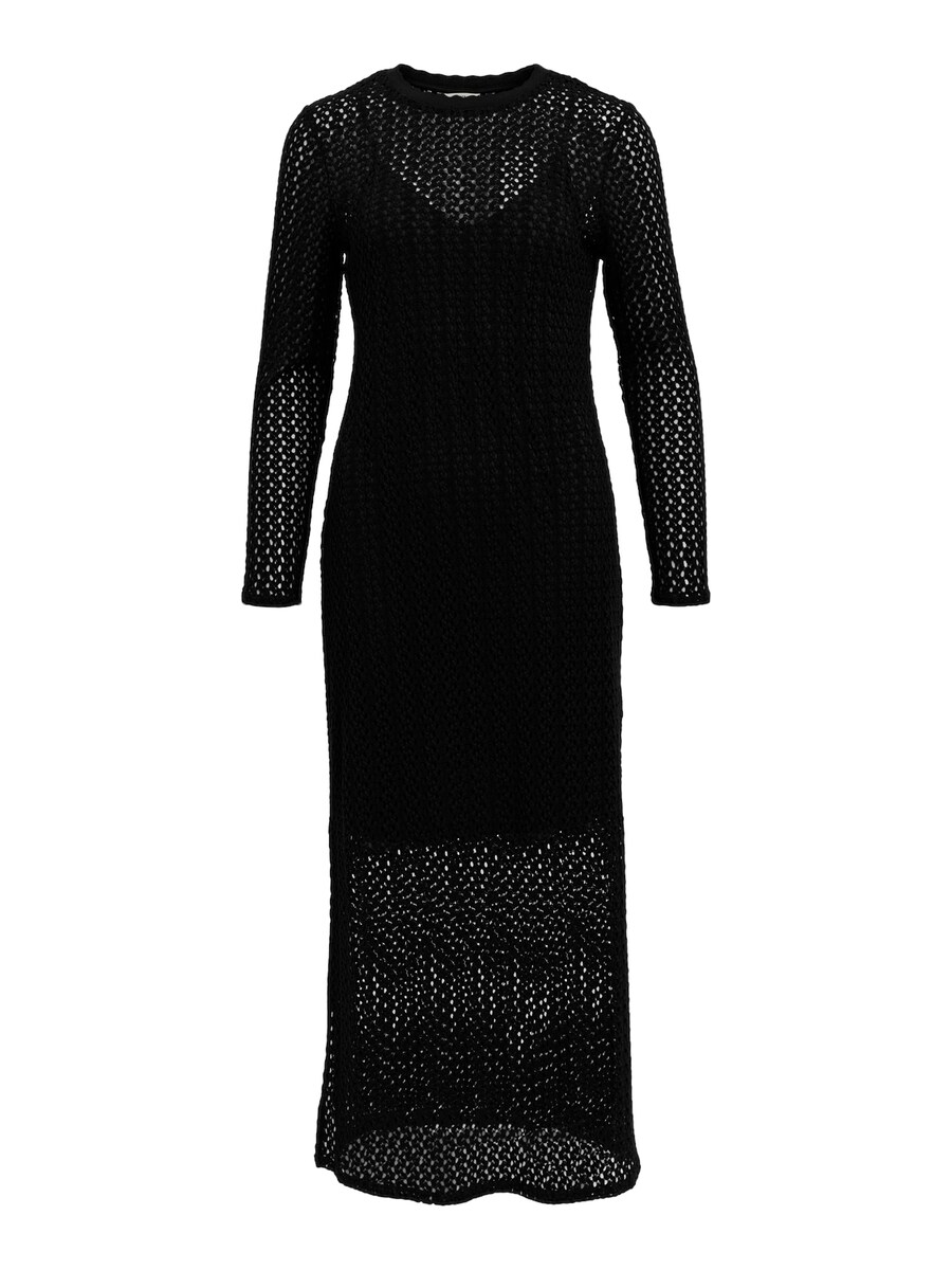 

Вязаное платье OBJECT Knitted dress, черный