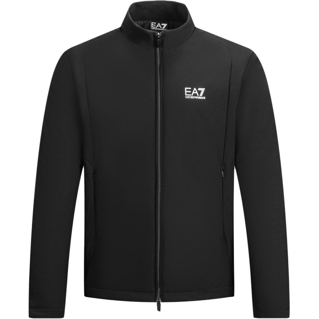 

Куртка с принтом логотипа Ea7 EMPORIO ARMANI, черный
