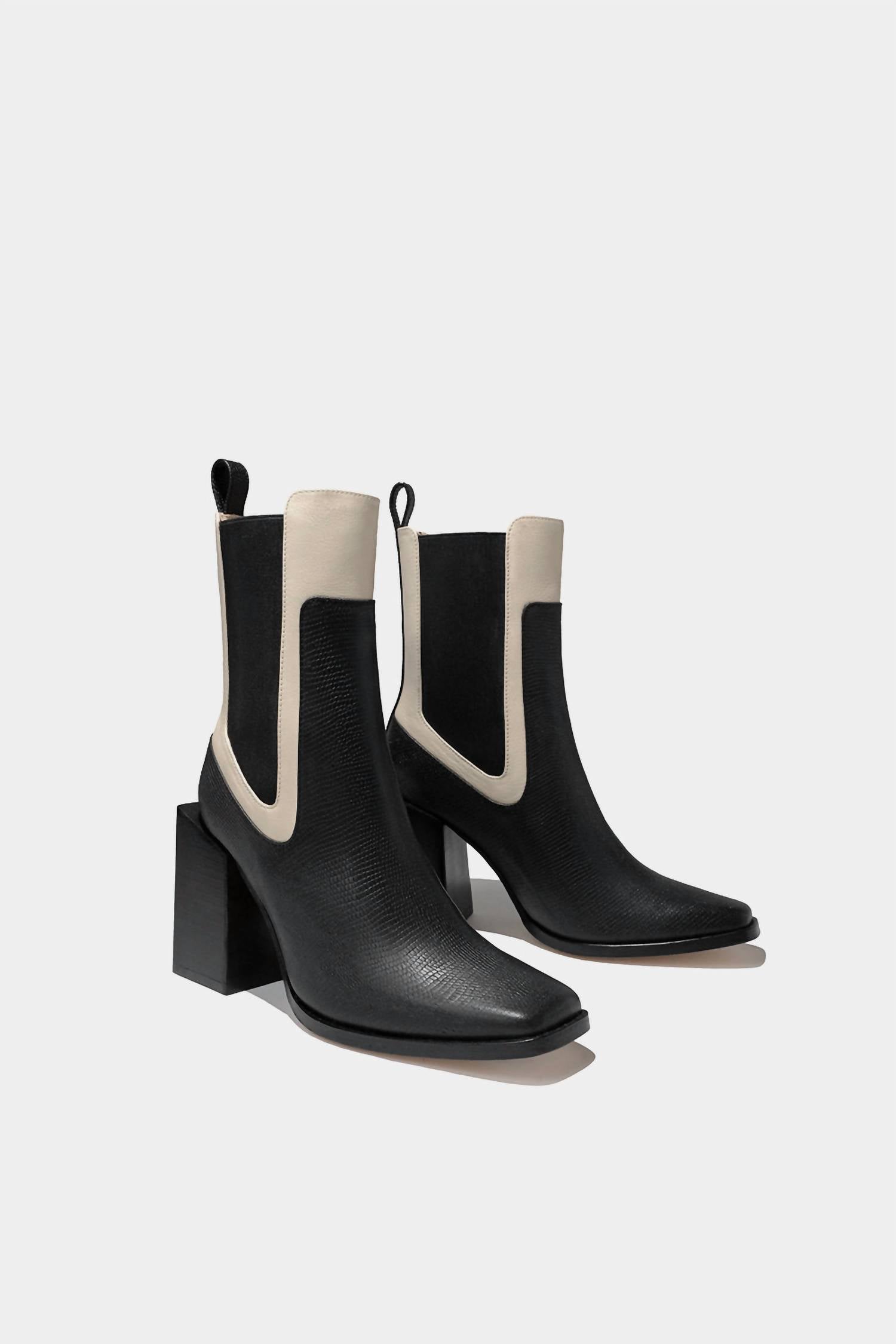 Женские кожаные ботинки Adama Dante Shoes, черный — фото 4