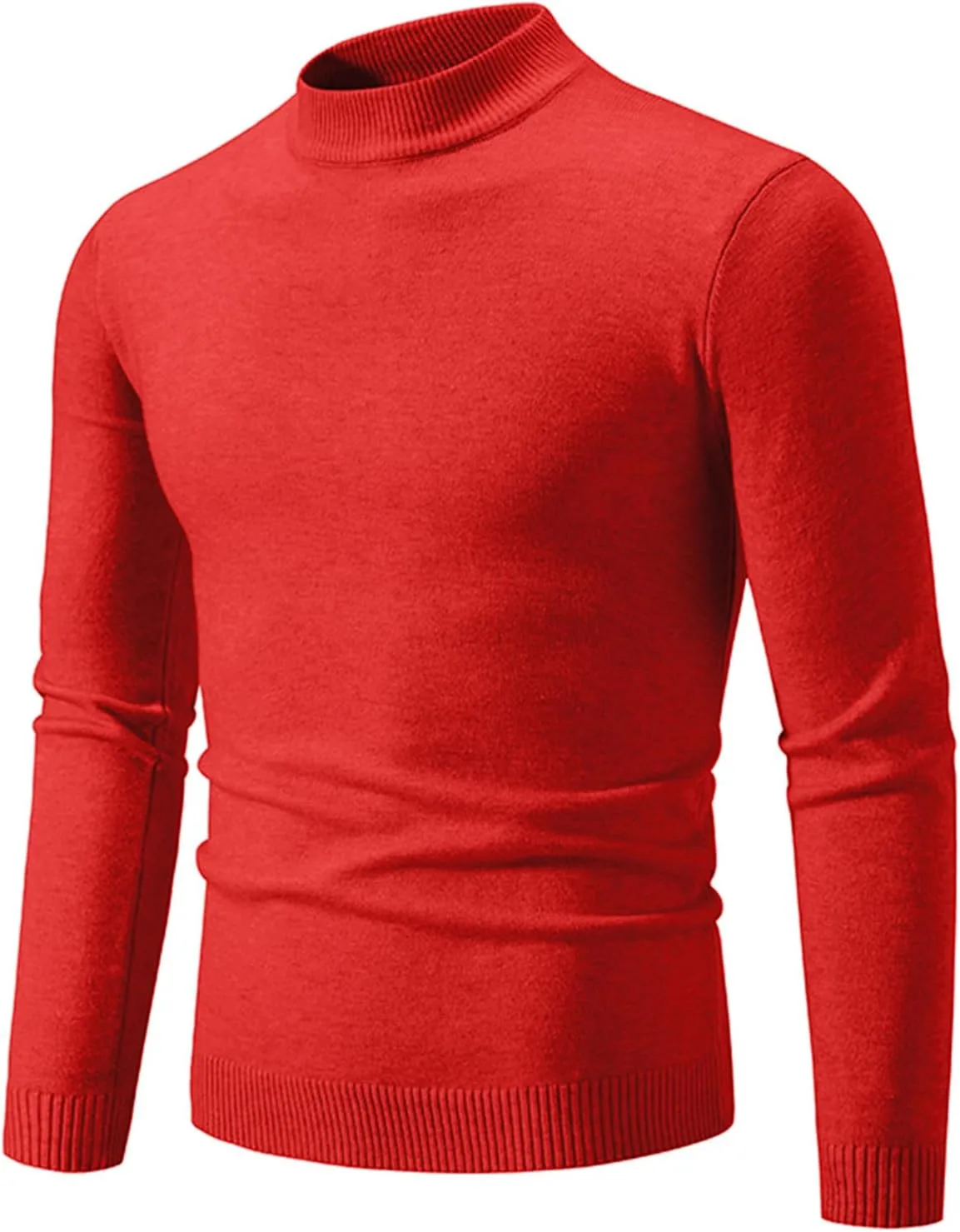 

Мужской повседневный свитер-водолазка с длинным рукавом Slim Fit