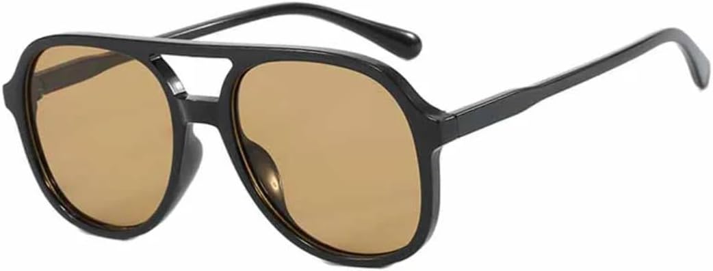 

Солнцезащитные очки с защитой UV400 | Увеличенная оправа с двойной перемычкой | Для женщин и мужчин | Для занятий спортом на открытом воздухе и вождения DSVIGF, Black Tea