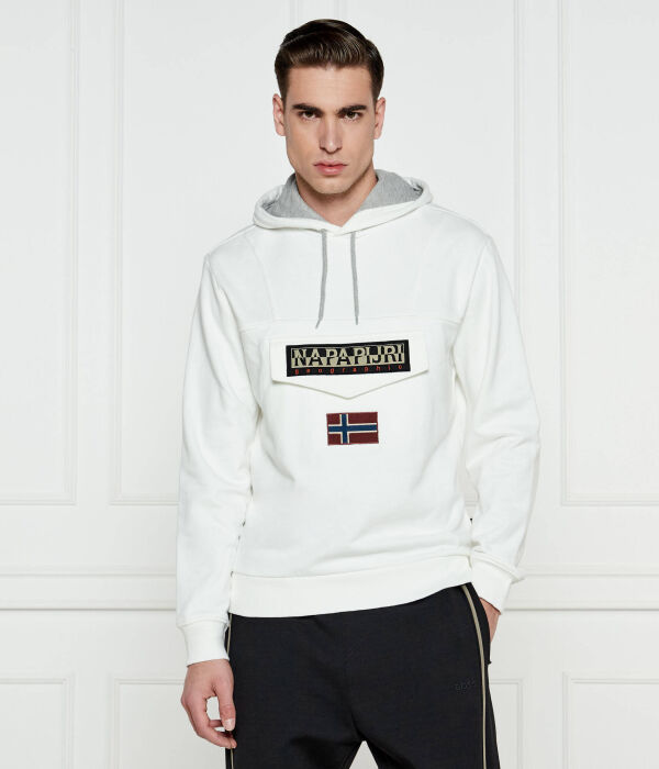 

Свитер Берджи Regular fit Napapijri, белый
