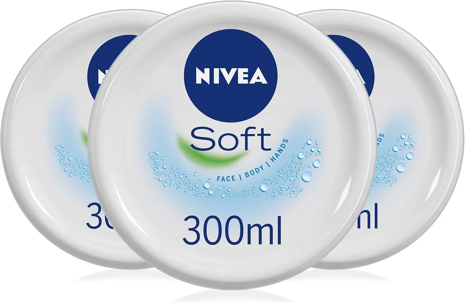 Набор Nivea — Soft увлажняющий, 300 мл, набор 3 шт