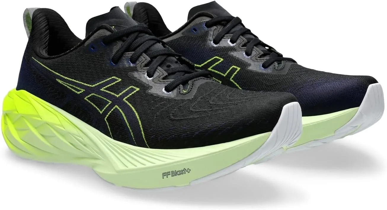 Беговые кроссовки ASICS Novablast 4, широкая ширина, синий — фото 4