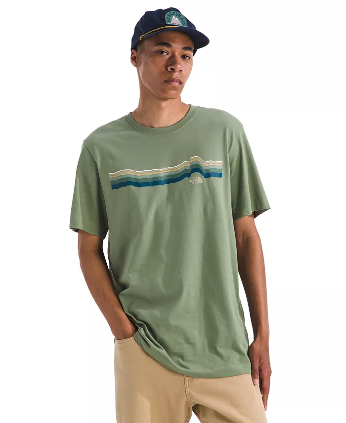 

Мужская футболка с коротким рукавом Evolution Tequila Sunrise с принтом The North Face, зеленый