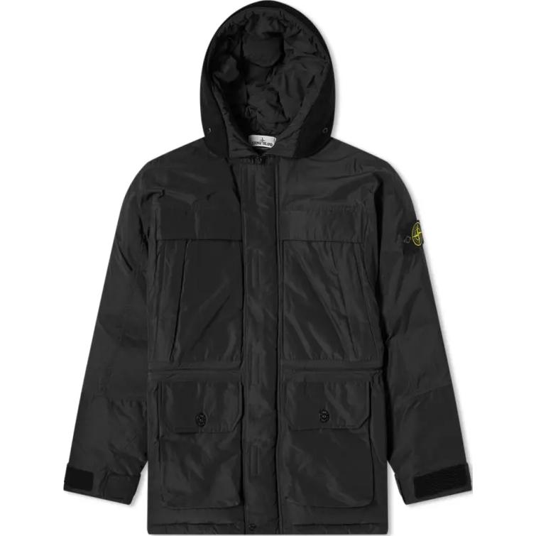 

STONE ISLAND Куртка мужская черная, Black