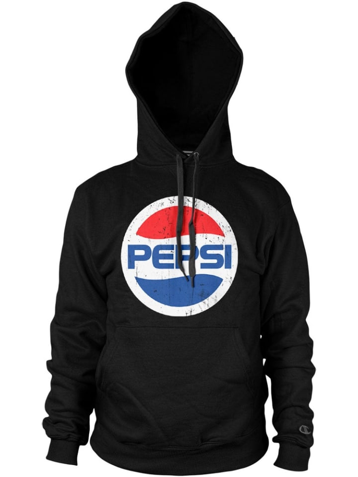 

Толстовка Washed Globe Logo Hoodie Pepsi Co, черный