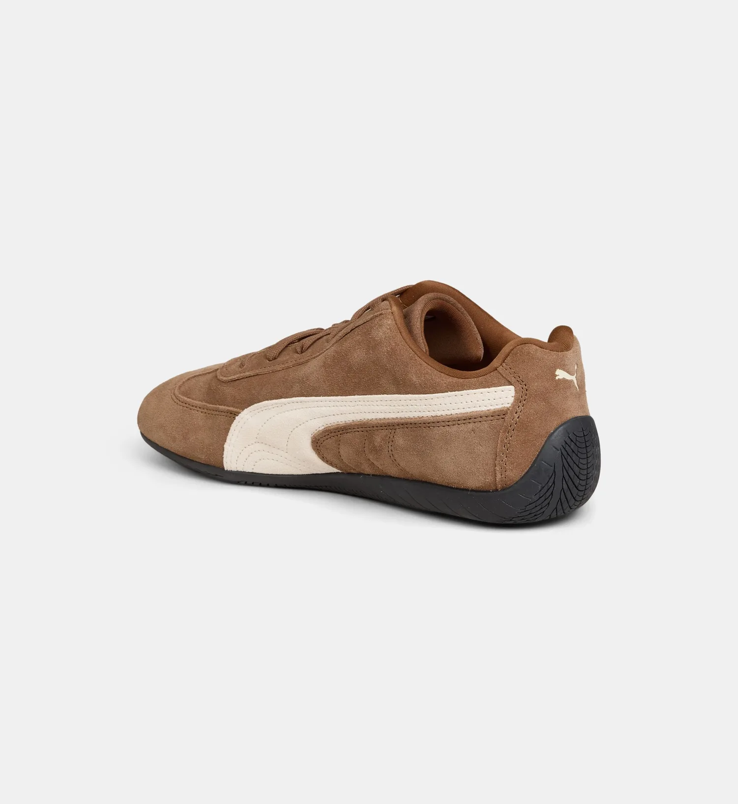 Низкие кеды Speedcat OG из нубука PUMA, бежевый — фото 3