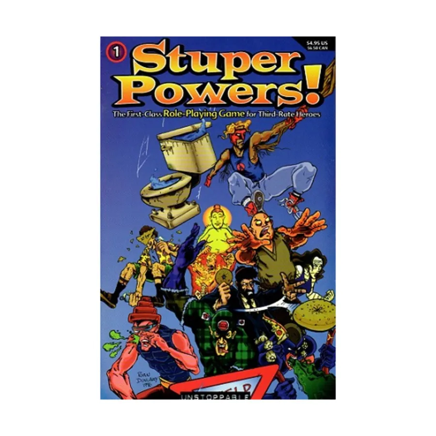 

Stuper Powers! (1st Edition), Stuper Powers!, мягкая обложка