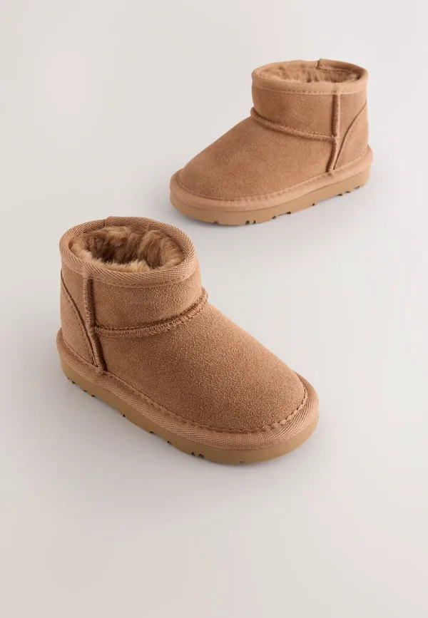 Детские туфли широкого размера Next, Tan Brown Water Repellent — фото 4