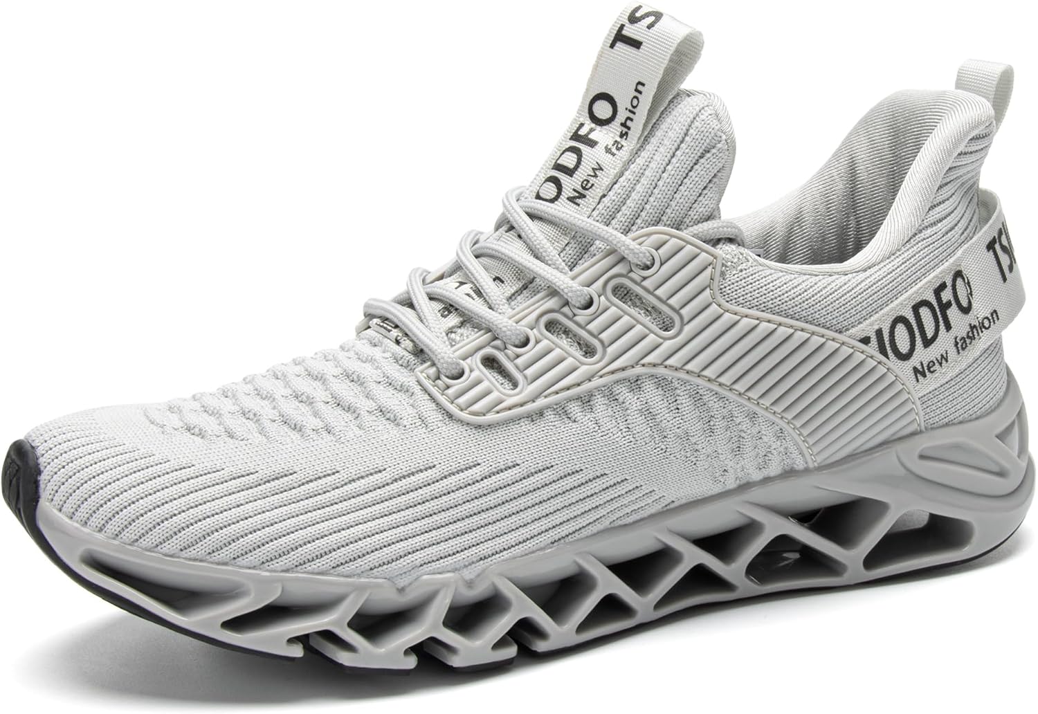 

Мужские кроссовки для бега, нескользящие, спортивные, для тенниса и ходьбы, модные кеды Ezkrwxn, светло-серый