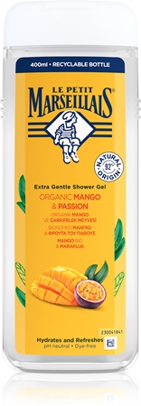 

Нежный гель для душа Le Petit Marseillais Mango BIO & Passion Fruit, 400 ml