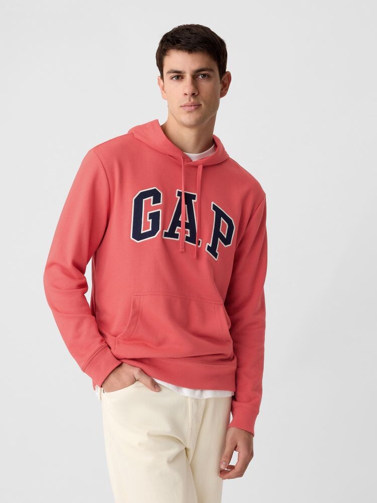

Толстовка с логотипом и капюшоном Gap, розовый