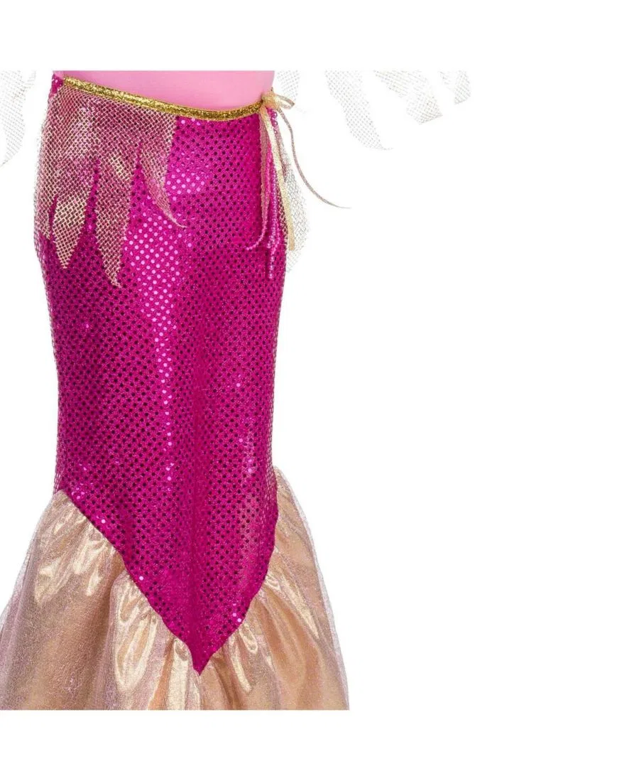 Детский костюм русалки Dress Up America, фуксия — фото 2