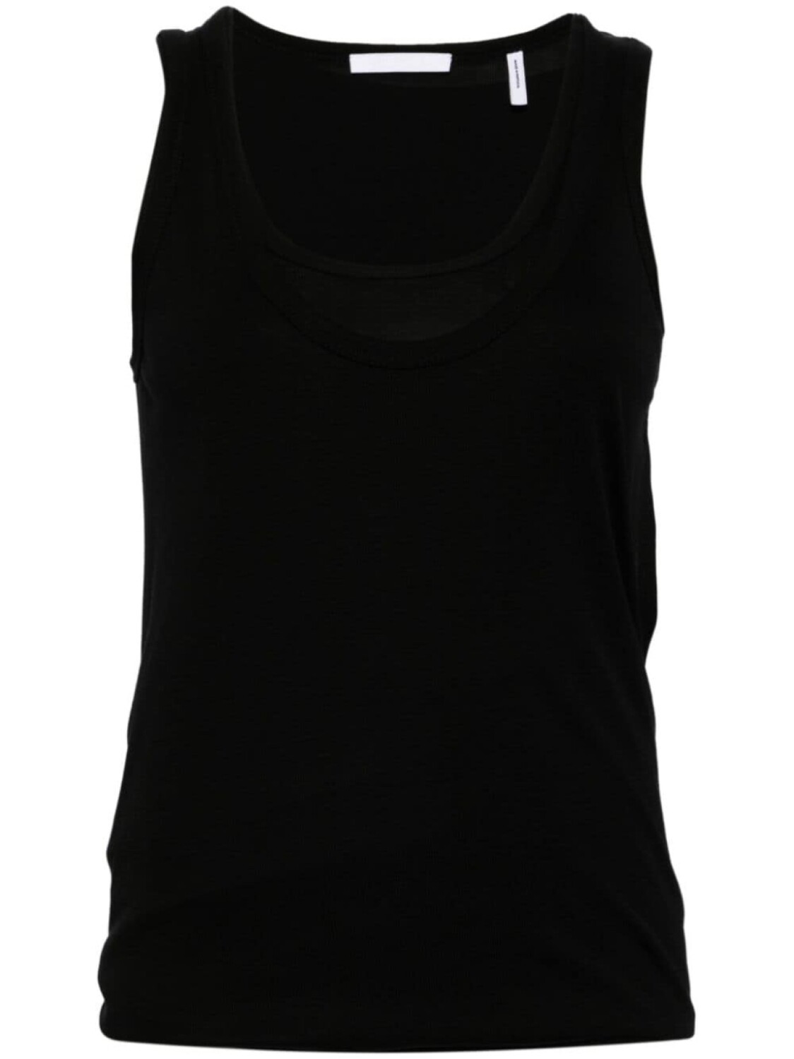 

Helmut Lang майка с круглым вырезом, черный