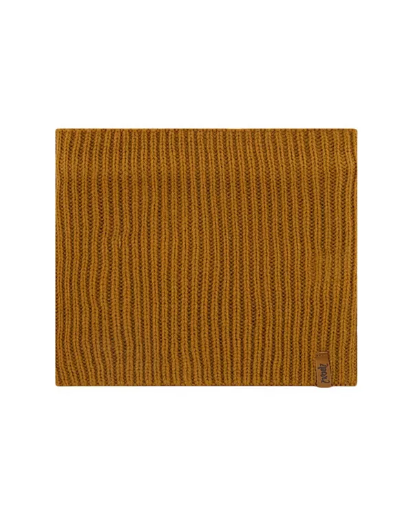 

Вязаный шарф-воротник для мальчиков на межсезонье - для малышей и детей младшего возраста. Deux Par Deux, коричневый