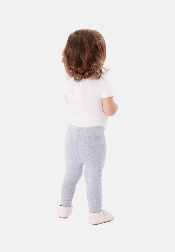 Леггинсы из хлопка Marl Petit Bateau, дымчатый мел