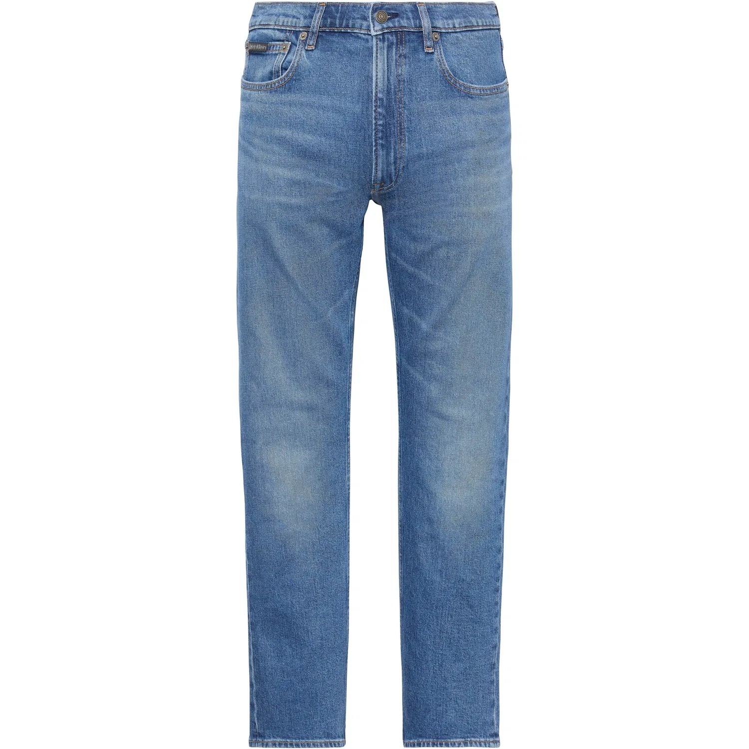 Мужские облегающие джинсы с зауженным кроем Calvin Klein, Blue — фото 3
