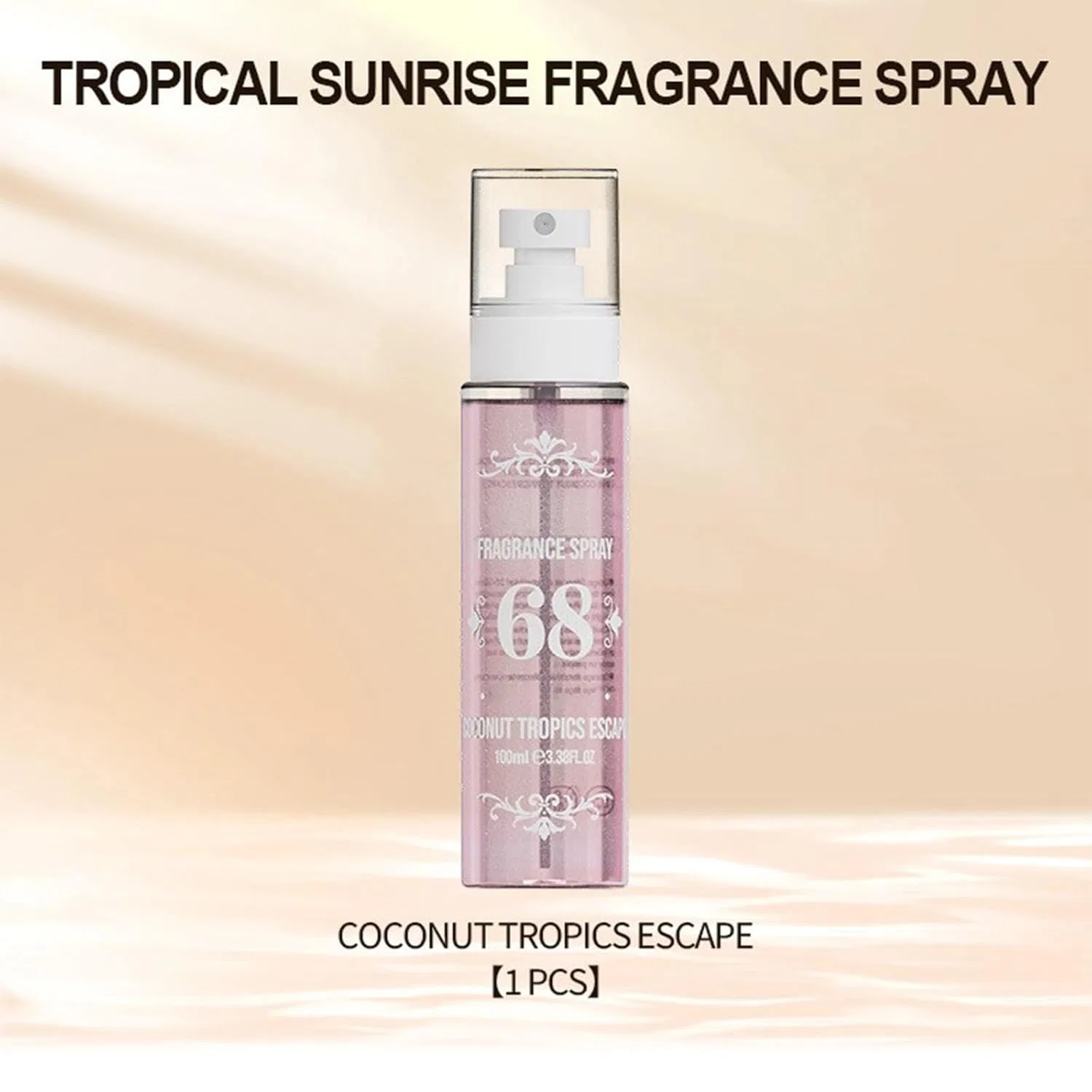 Generisch Спрей для тела Long Lasting Fragrance, 100 мл, Light Pink — фото 3
